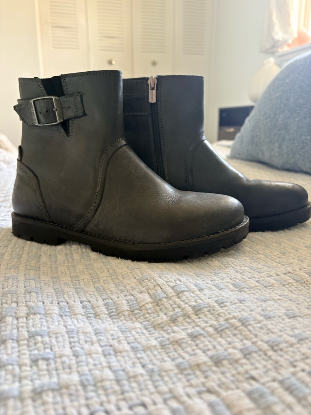 Birkenstock Leather Ankle Boots